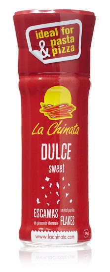 Sweet Smoked Paprika Flakes "La Chinata" 24g Grinder