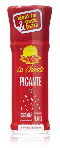 Hot Smoked Paprika Flakes "La Chinata" 24g Grinder