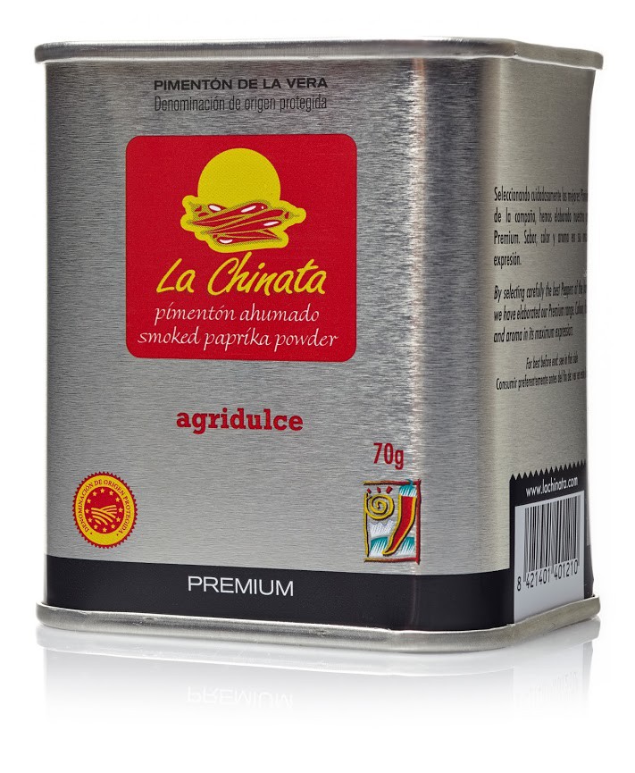 Bitter-Sweet Smoked Paprika Powder "La Chinata" PREMIUM 70g Tin