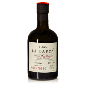 Smoked Olive Olive "Finca La Barca" 250 ml. Bottle