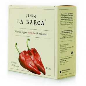 Piquillo peppers roasted with oak wood 255g