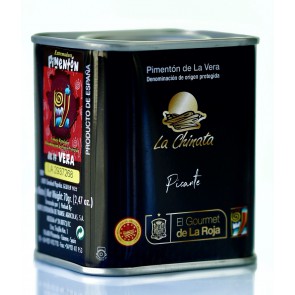 Hot Smoked Paprika Powder "La Chinata" 70g Tin "EL GOURMET DE LA ROJA"