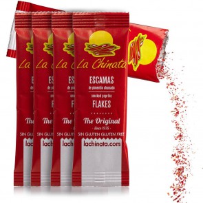 Pack of 5 monodosis of 1g of our Sweet Smoked Paprika Flakes "La Chinata"